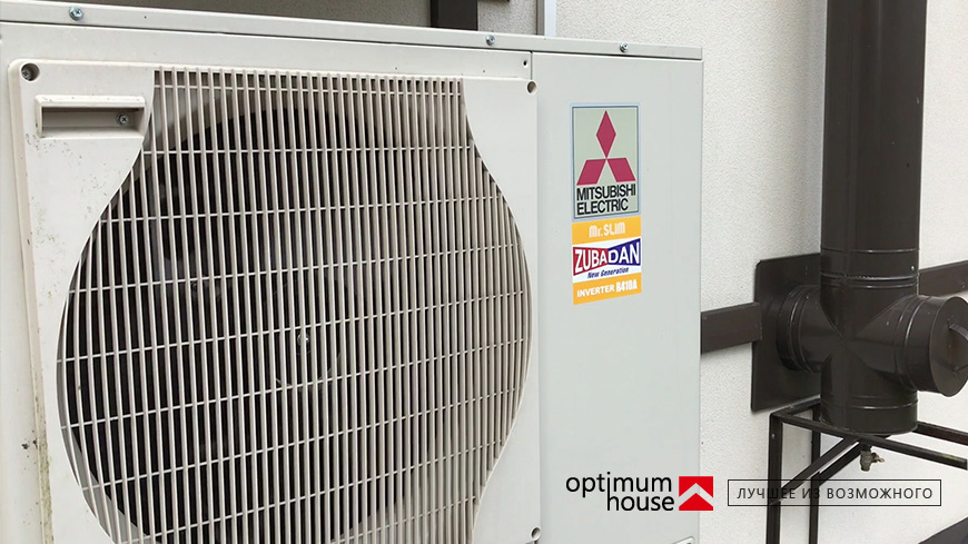 Тепловые насосы - введение в технологию на примере Mitsubishi Zubadan - Видео Optimum House